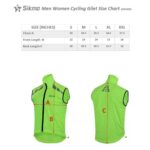 Gilet Size CHart