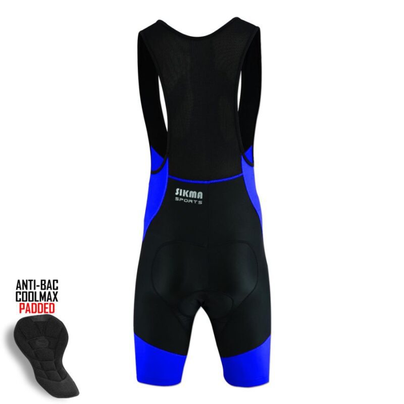 Blue Cycling Bib Short