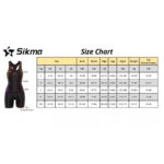 Swimming Costume Size Chart