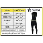 Grey Bib Tights Size Chart
