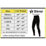 Compression Leggings Size Chart