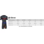 Cycling Skinsuit Size Chart