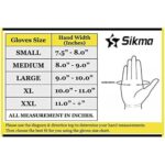 Cycling Gloves Size Chart