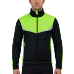 Sikma Men’s Windproof Cycling Softshell Jacket – Thermal Fleece Lined Winter Coat