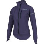 Purple Cycling Hooded Jacket