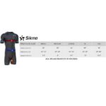 Navy Skinsuit size chart