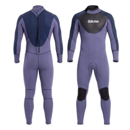 Sikma Men’s 3mm Neoprene Wetsuit | Full Body Diving Surfing Swimming Suit