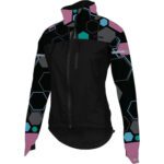Women’s Black Cycling Hooded Jacket