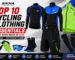 Top 10 cycling clothing essentials including jersey, jacket, gilet, gloves and arm warmers by Sikma Sports