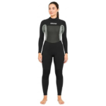 Sikma Women's 3mm Full Body Wetsuit Long Sleeve Neoprene Diving Suit
