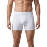 Men’s Swimming Jammers | Sikma White Endurance Racing & Training Swimsuit