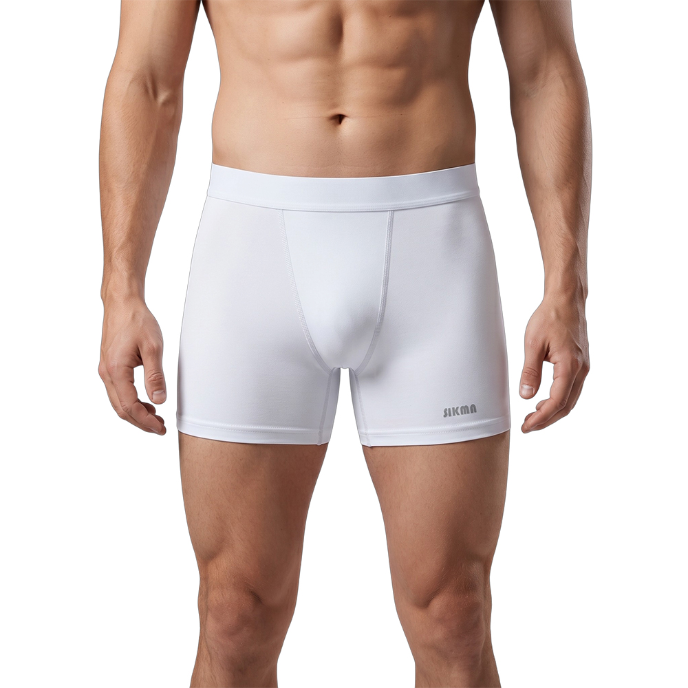 Men’s Swimming Jammers | Sikma White Endurance Racing & Training Swimsuit Men’s Swimming Jammers | Sikma White Endurance Racing & Training Swimsuit