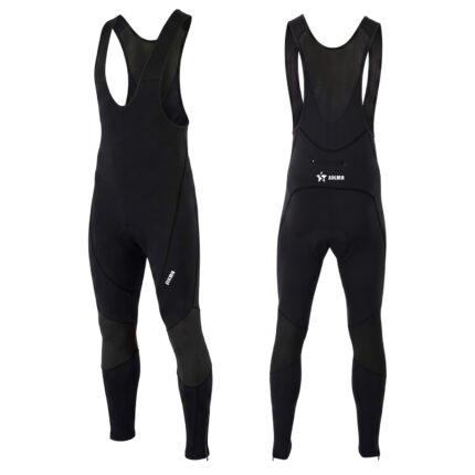 Sikma Men’s Thermal Cycling Bib Tights | 3D Padded Winter Leggings