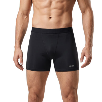 Men’s Black Swimming Jammers | Sikma Endurance Racing Swimsuit