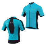 Sikma Men’s Blue Short Sleeve Cycling Jersey | Breathable Bicycle Sportswear Shirt