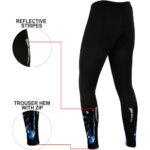 Sikma Men’s Winter Cycling Tights | Thermal 3D Coolmax Padded Biking Leggings & Trousers