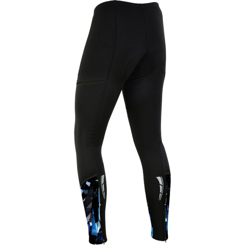 Sikma Men’s Winter Cycling Tights | Thermal 3D Coolmax Padded Biking Leggings & Trousers
