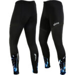 Sikma Men’s Winter Cycling Tights | Thermal 3D Coolmax Padded Biking Leggings & Trousers